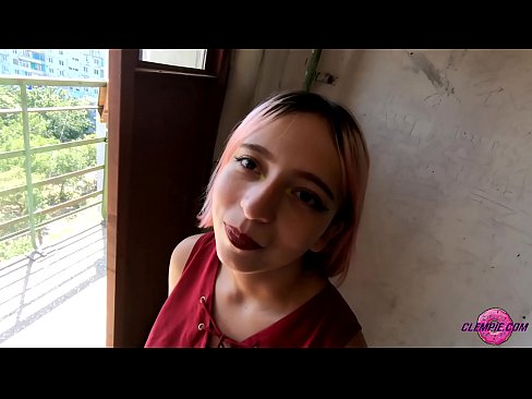 ❤️ Ուսանող Զգացմունքային ծծում է օտարին ծայրամասում Պարզապես պոռնո մեզ մոտ